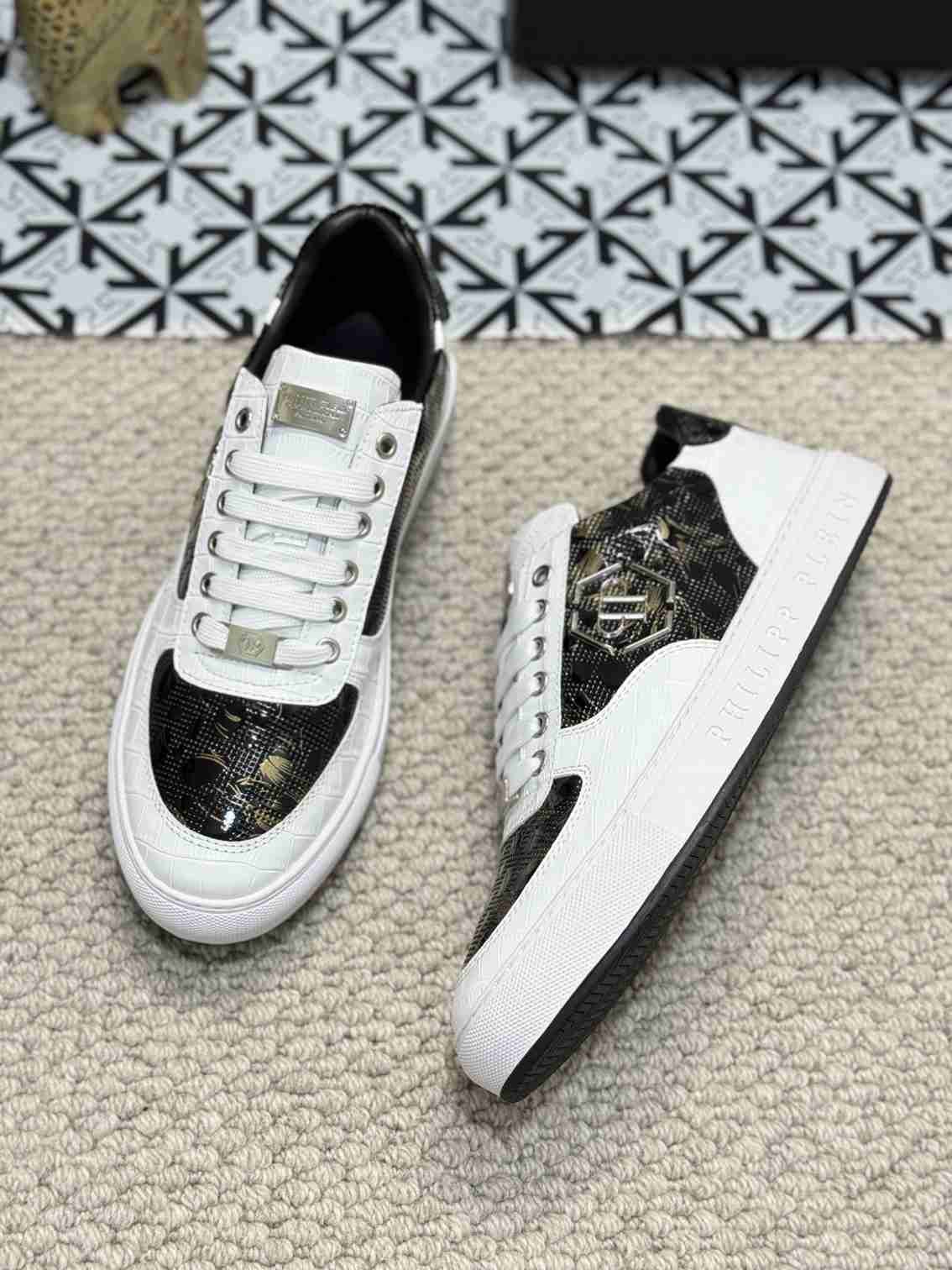 Philipp Plein Men’s Soft lambskin Sneakers 1159220