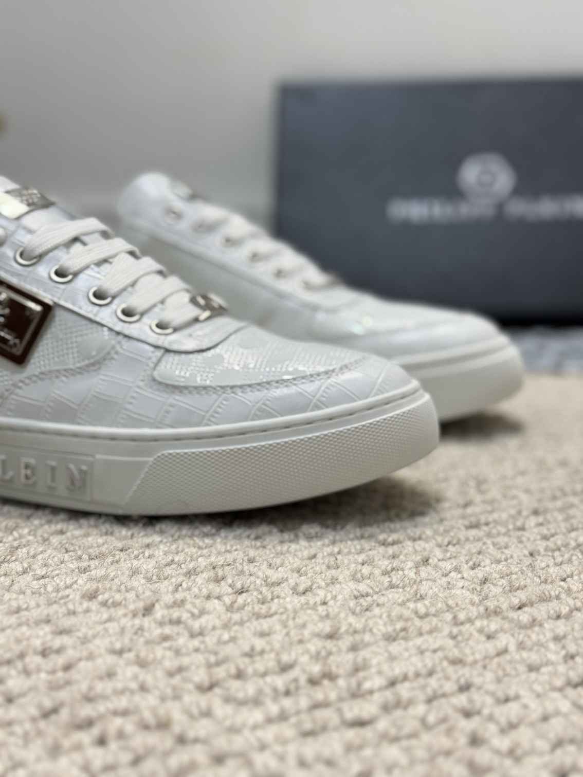 Philipp Plein Men’s Soft lambskin Sneakers Colorway 3 1159220