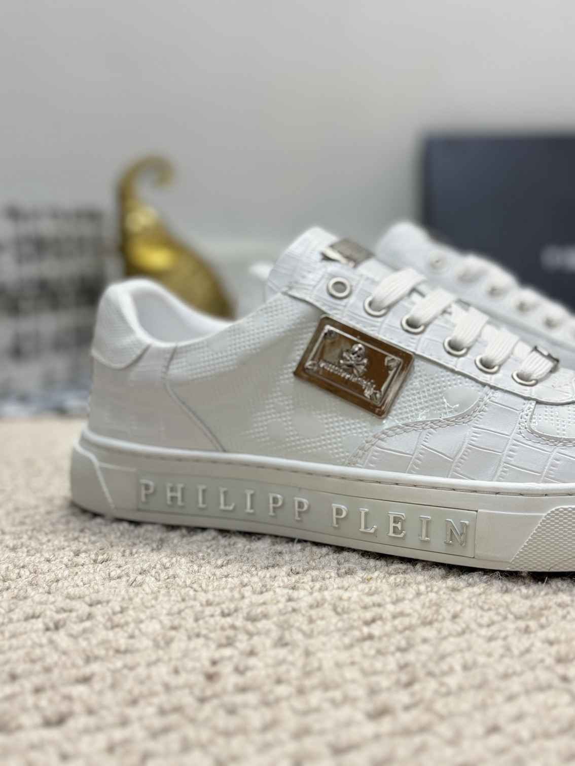 Philipp Plein Men’s Soft lambskin Sneakers Colorway 3 1159220