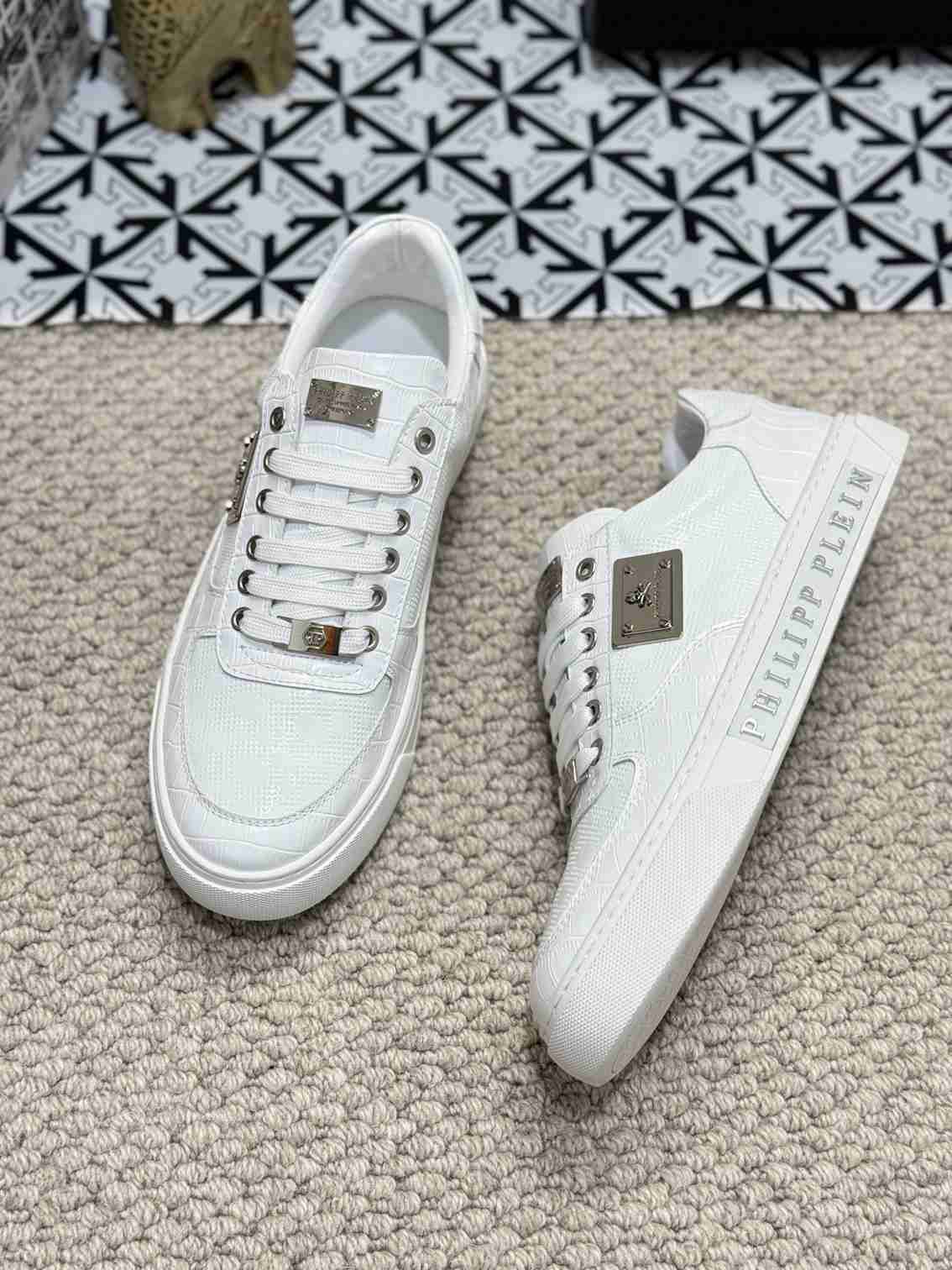 Philipp Plein Men’s Soft lambskin Sneakers Colorway 3 1159220