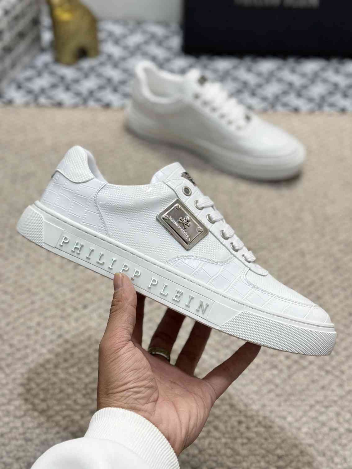Philipp Plein Men’s Soft lambskin Sneakers Colorway 3 1159220