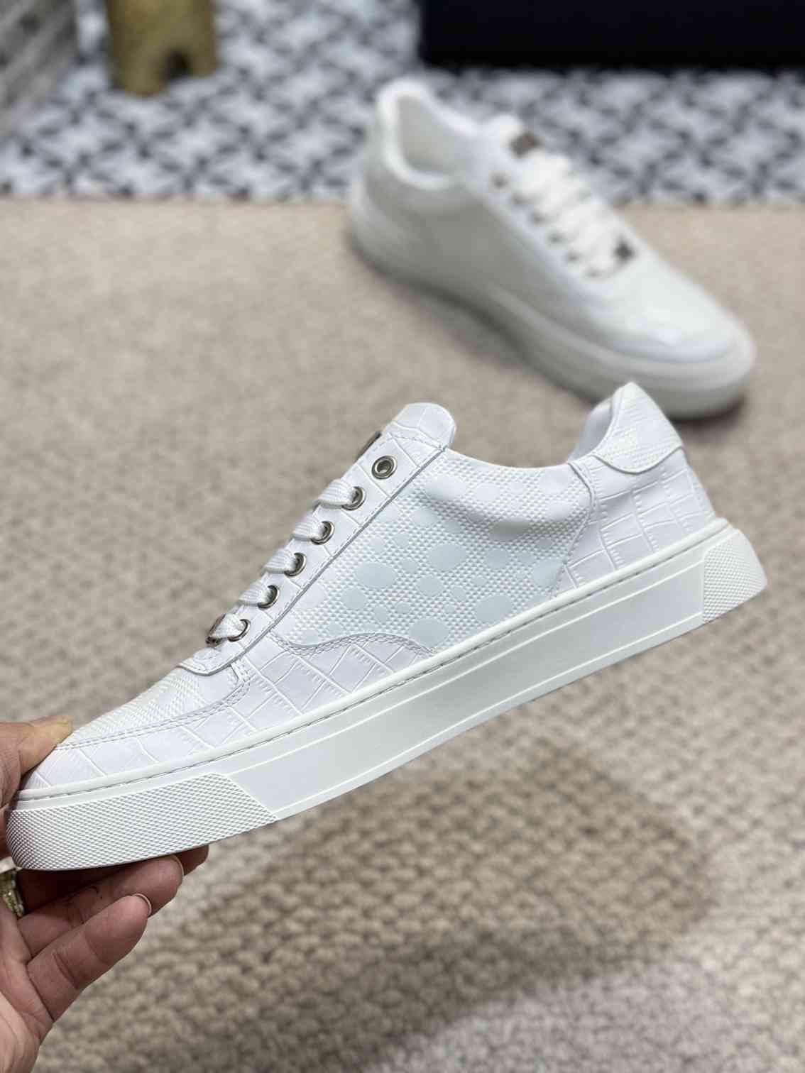 Philipp Plein Men’s Soft lambskin Sneakers Colorway 3 1159220