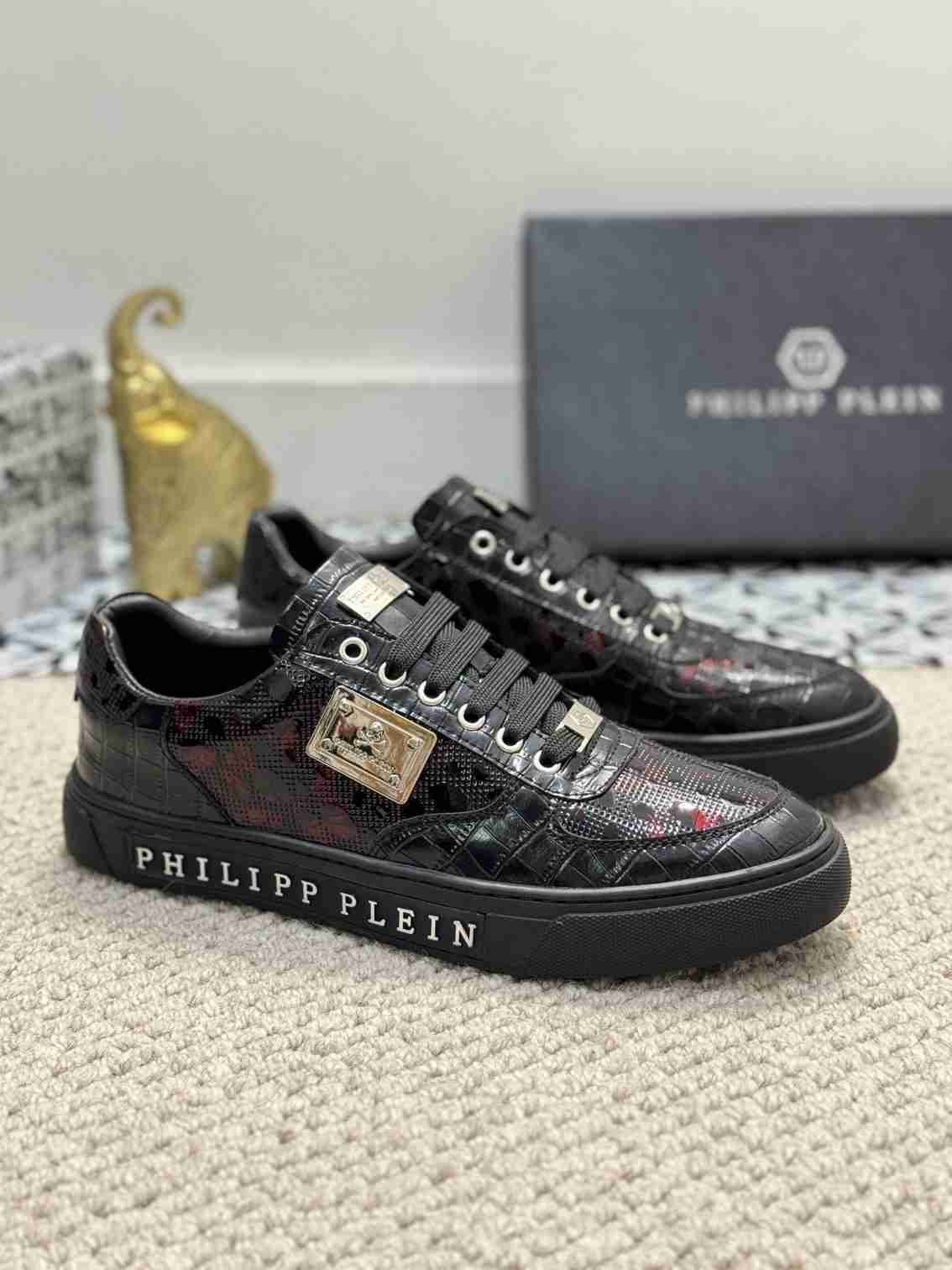 Philipp Plein Men's Soft lambskin Sneakers Colorway 2 1159220