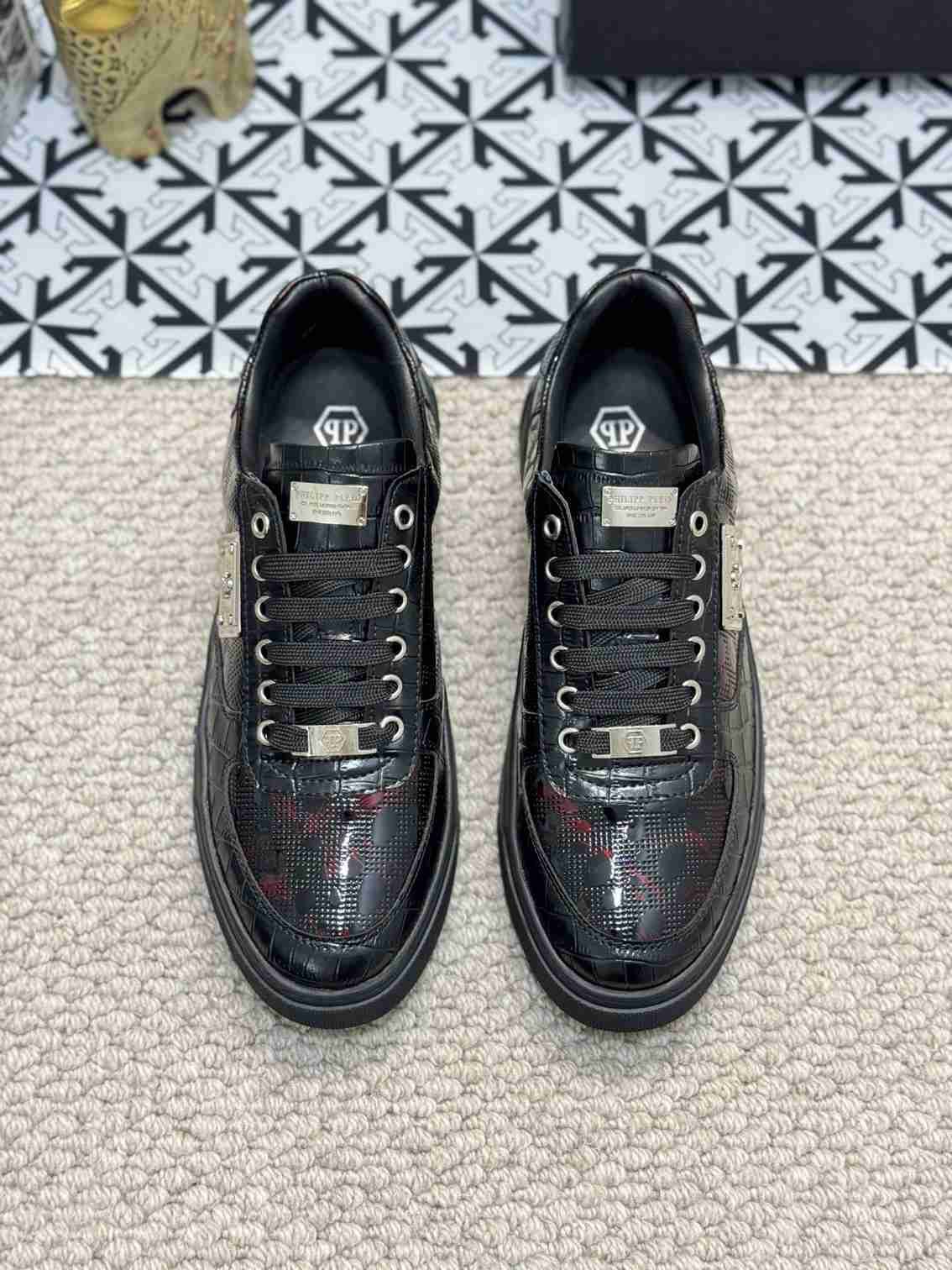 Philipp Plein Men’s Soft lambskin Sneakers Colorway 2 1159220