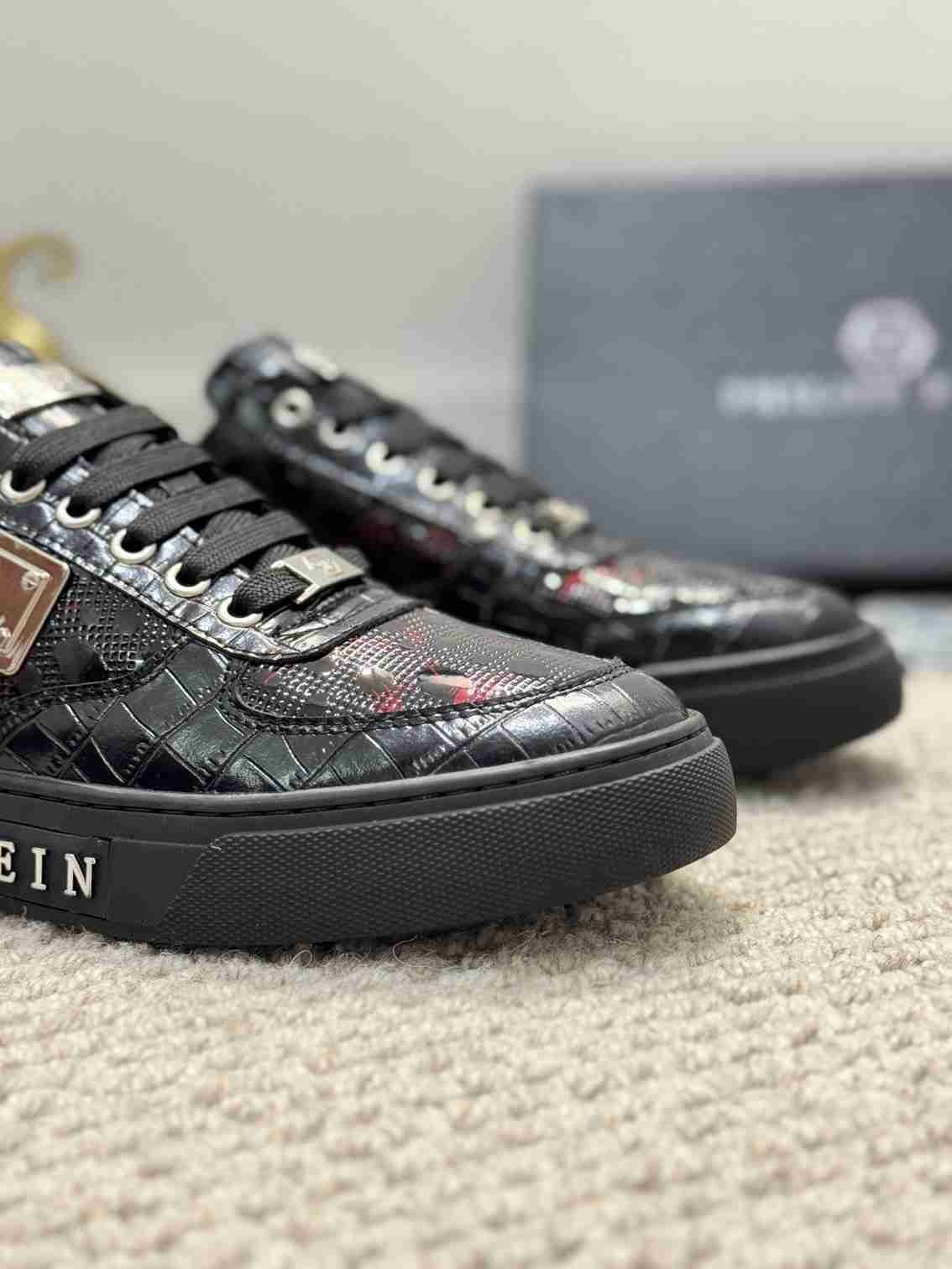 Philipp Plein Men’s Soft lambskin Sneakers Colorway 2 1159220