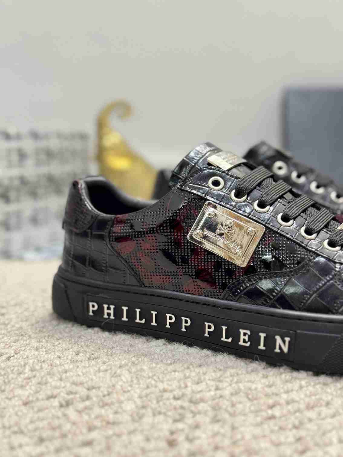 Philipp Plein Men’s Soft lambskin Sneakers Colorway 2 1159220