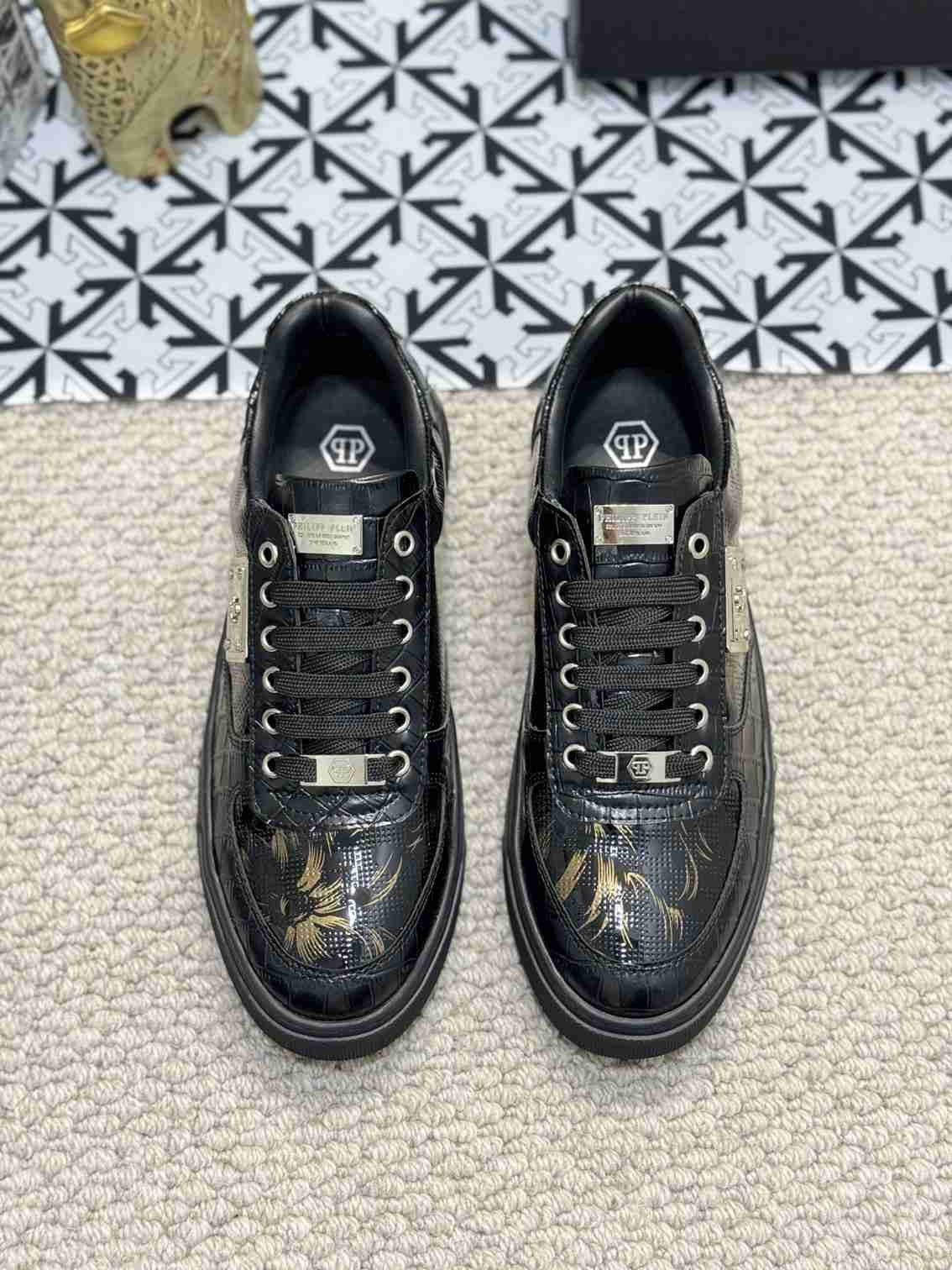 Philipp Plein Men’s Soft lambskin Sneakers Colorway 1 1159220