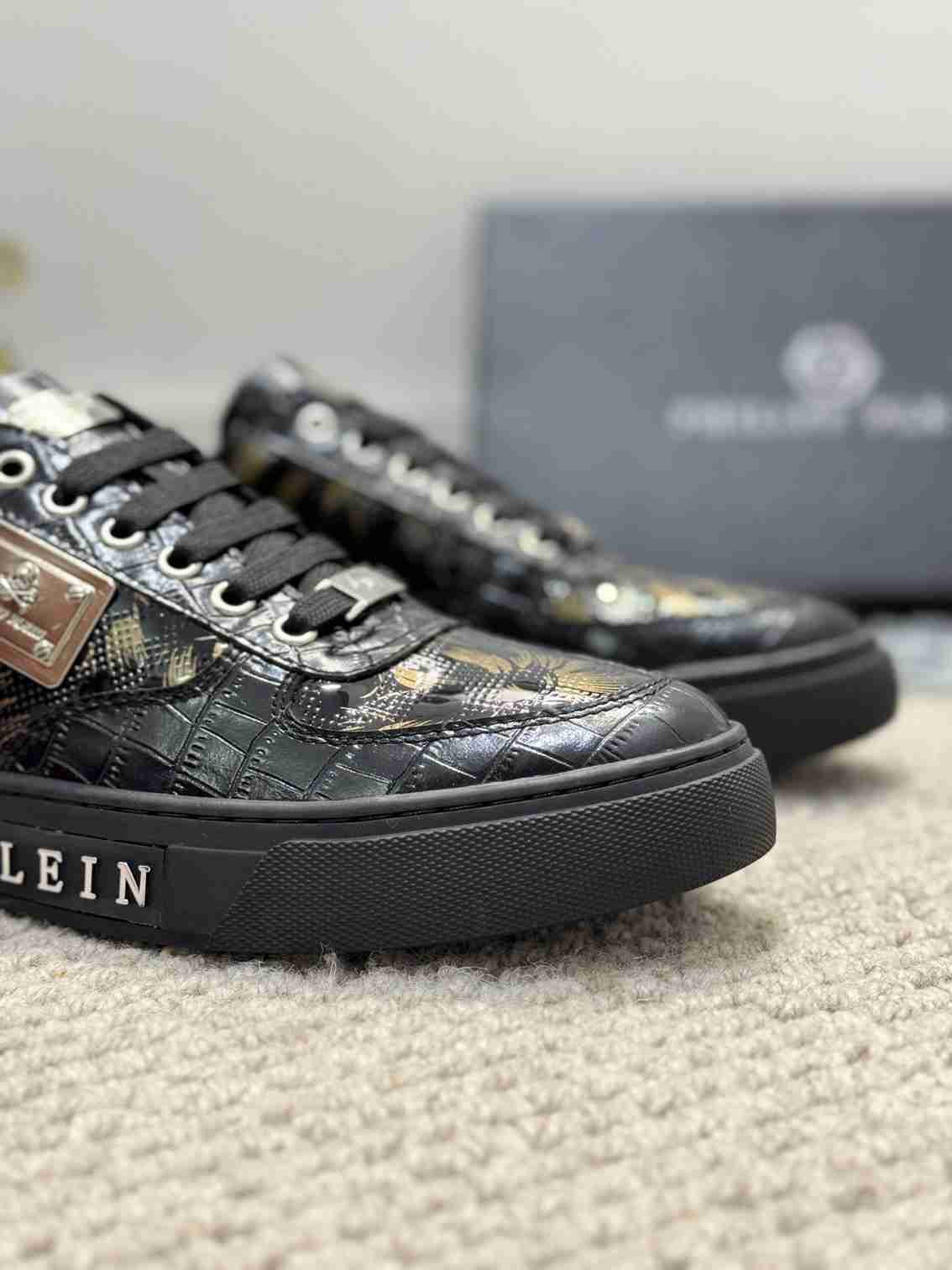 Philipp Plein Men’s Soft lambskin Sneakers Colorway 1 1159220