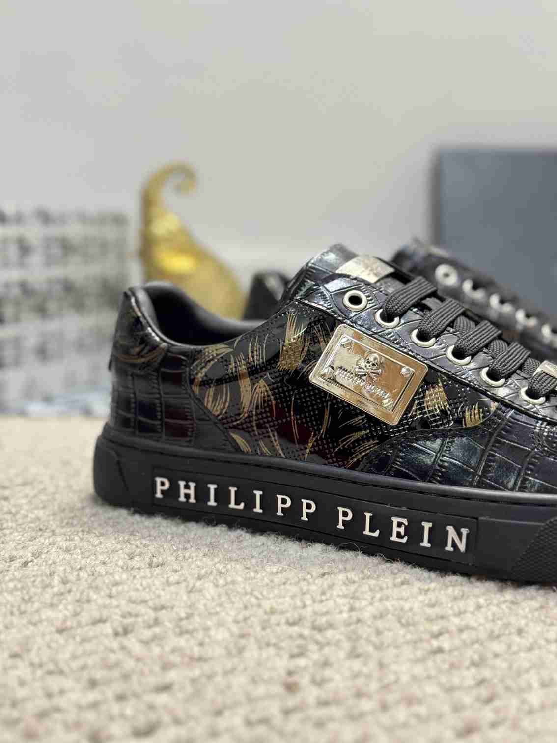 Philipp Plein Men’s Soft lambskin Sneakers Colorway 1 1159220
