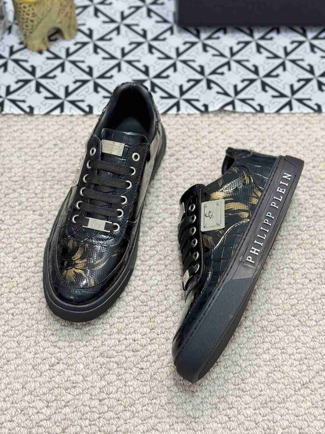 Philipp Plein Men’s Soft lambskin Sneakers Colorway 1 1159220