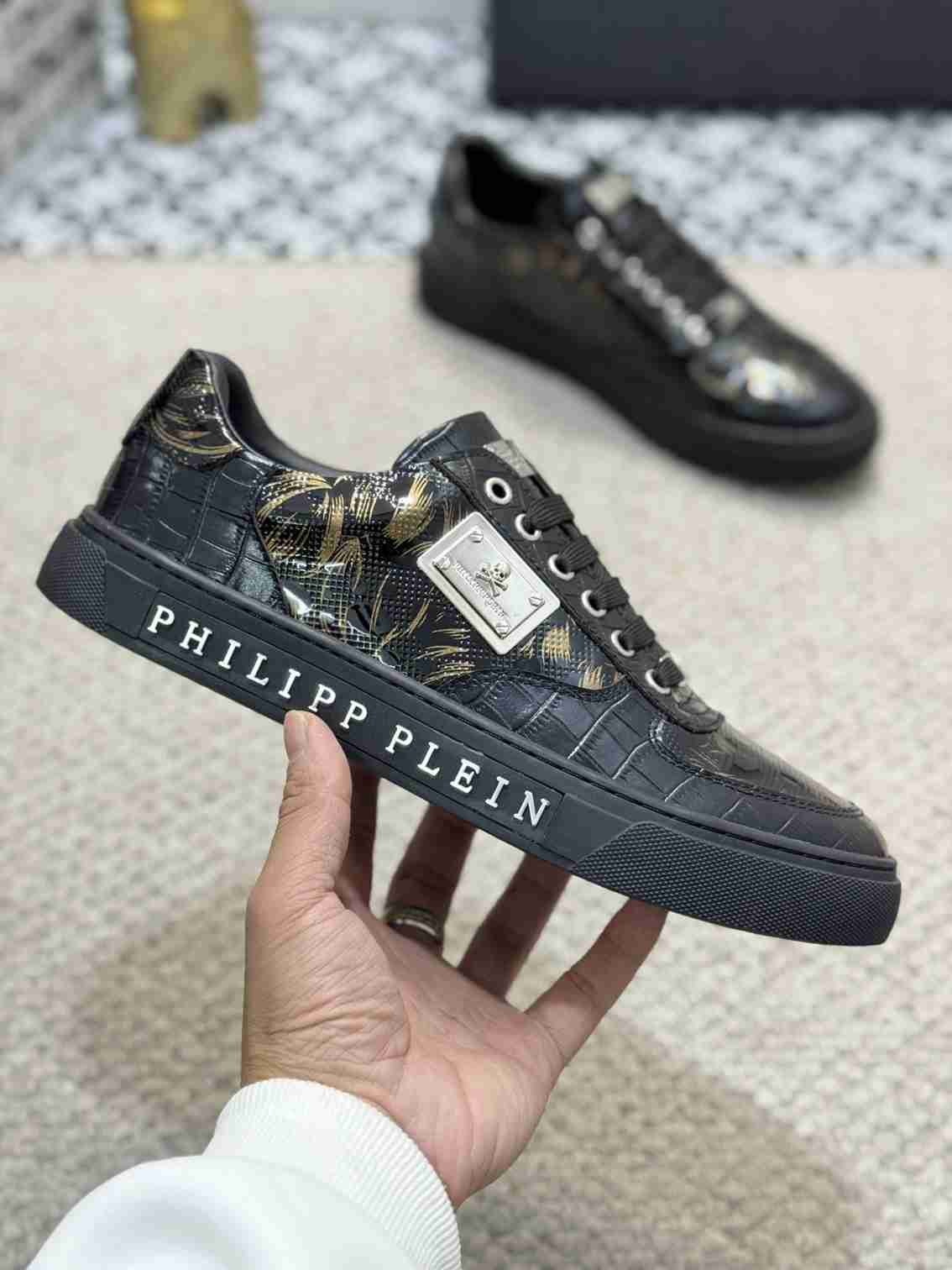 Philipp Plein Men’s Soft lambskin Sneakers Colorway 1 1159220