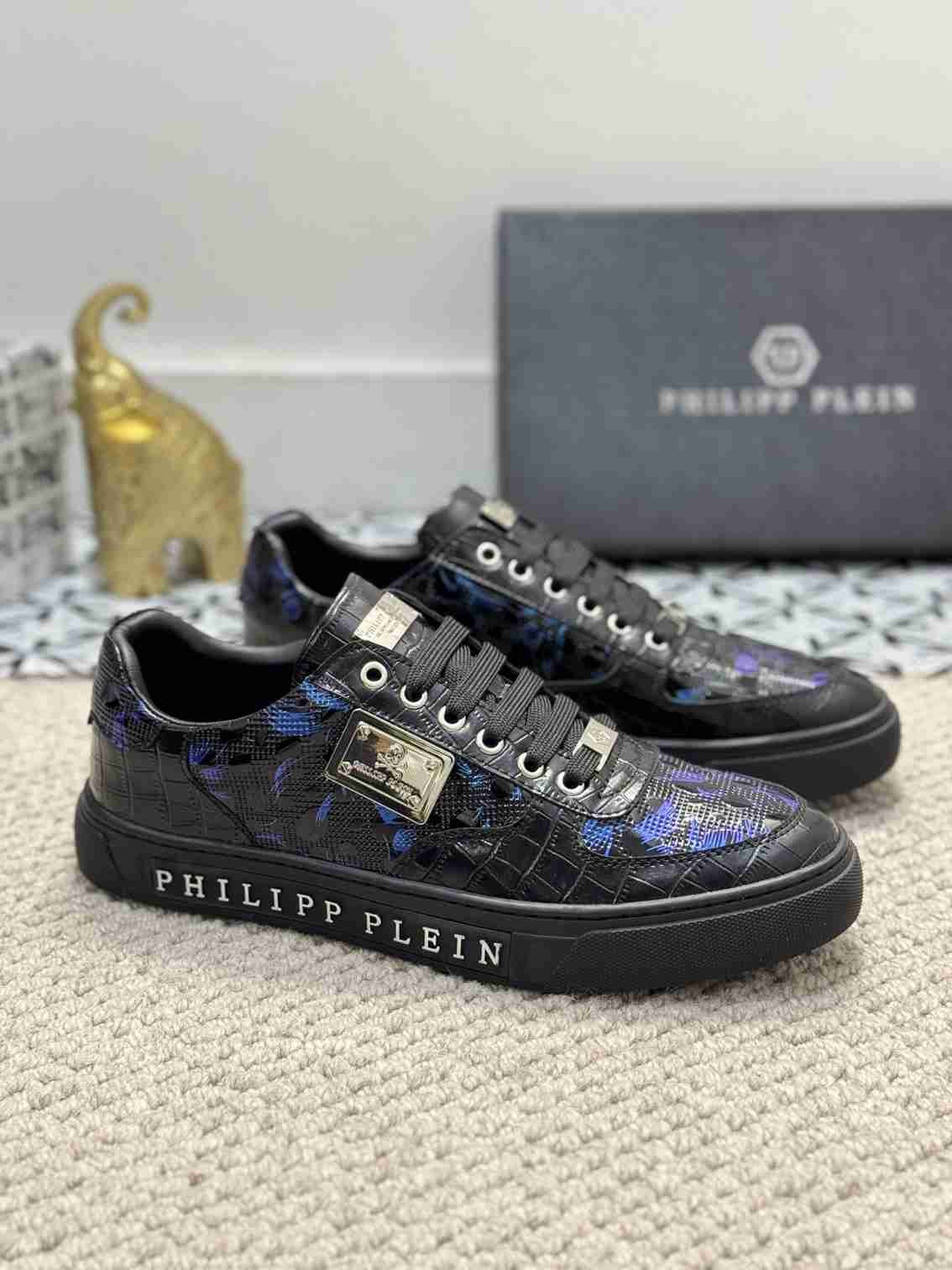 Philipp Plein Men's Soft lambskin Sneakers 1159220