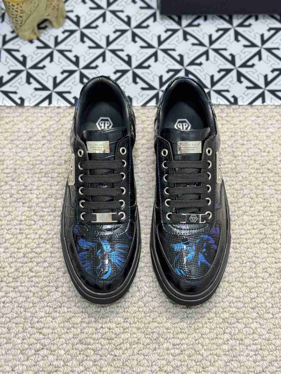 Philipp Plein Men’s Soft lambskin Sneakers 1159220
