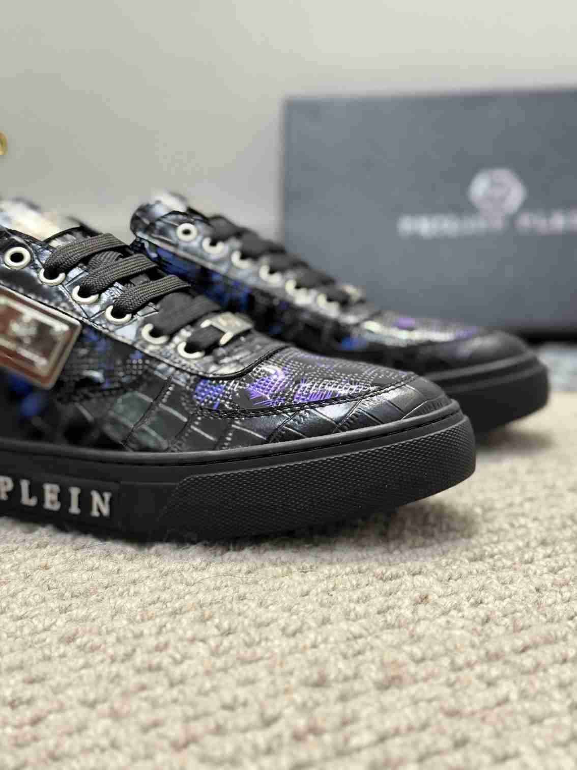 Philipp Plein Men’s Soft lambskin Sneakers 1159220