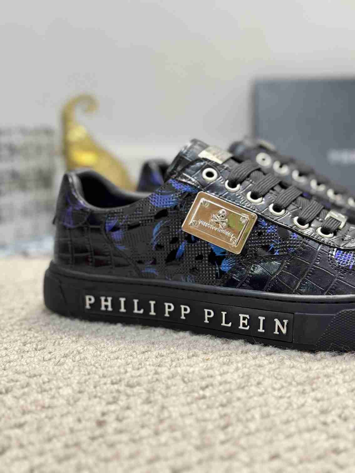 Philipp Plein Men’s Soft lambskin Sneakers 1159220