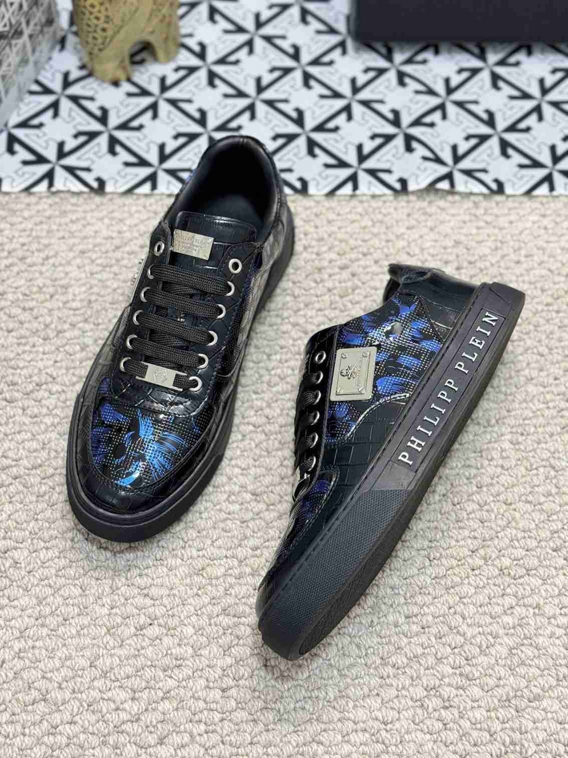 Philipp Plein Men’s Soft lambskin Sneakers 1159220
