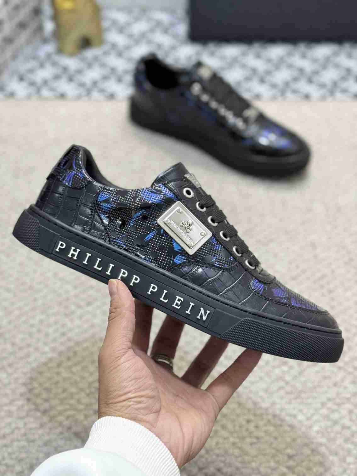 Philipp Plein Men’s Soft lambskin Sneakers 1159220