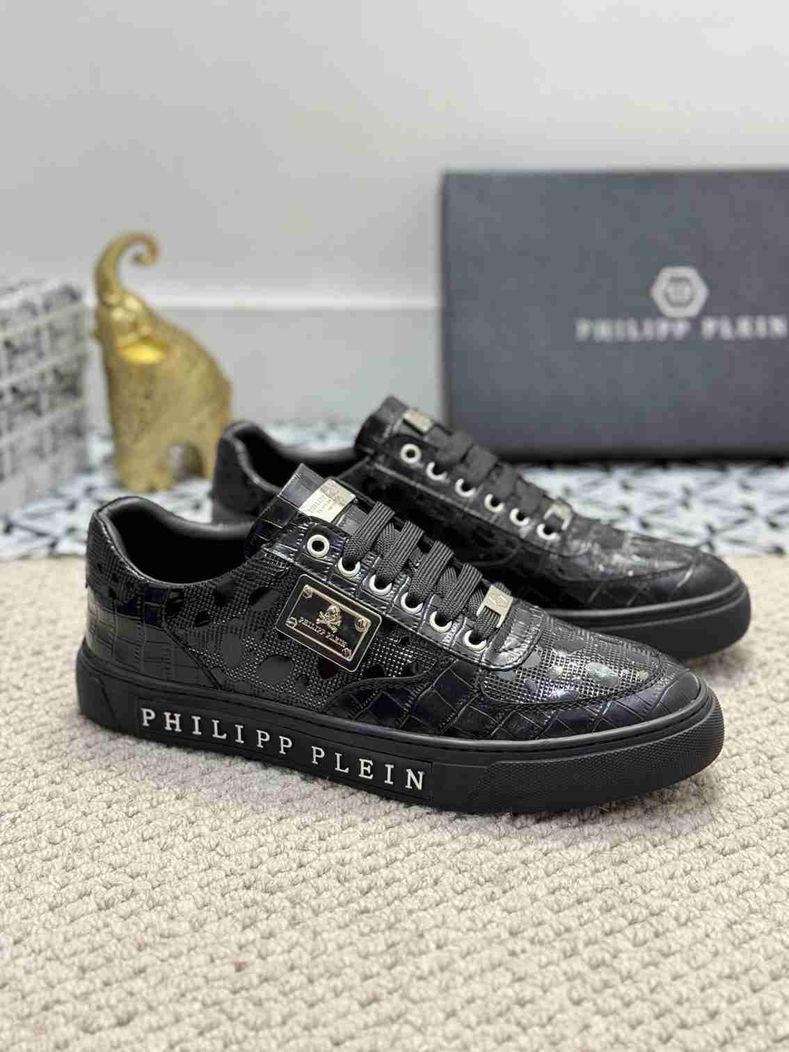 Philipp Plein Men's Soft lambskin Sneakers Colorway 3 1159220