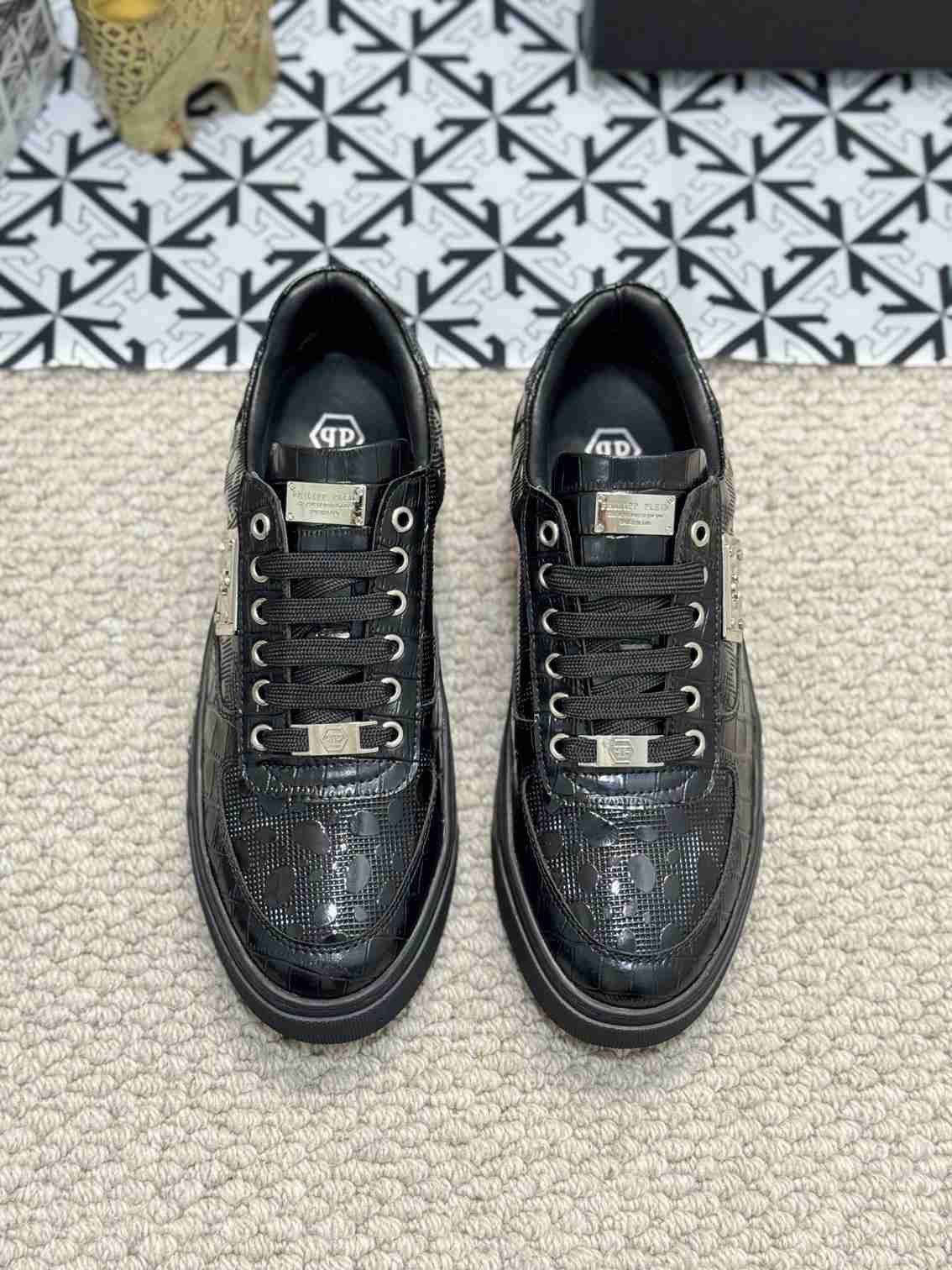 Philipp Plein Men’s Soft lambskin Sneakers Colorway 3 1159220