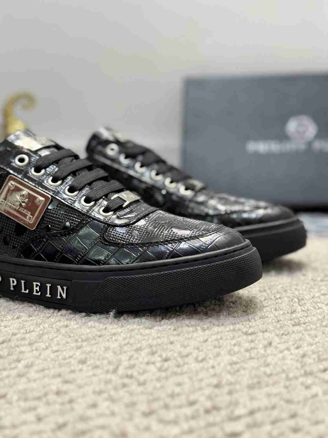 Philipp Plein Men’s Soft lambskin Sneakers Colorway 3 1159220