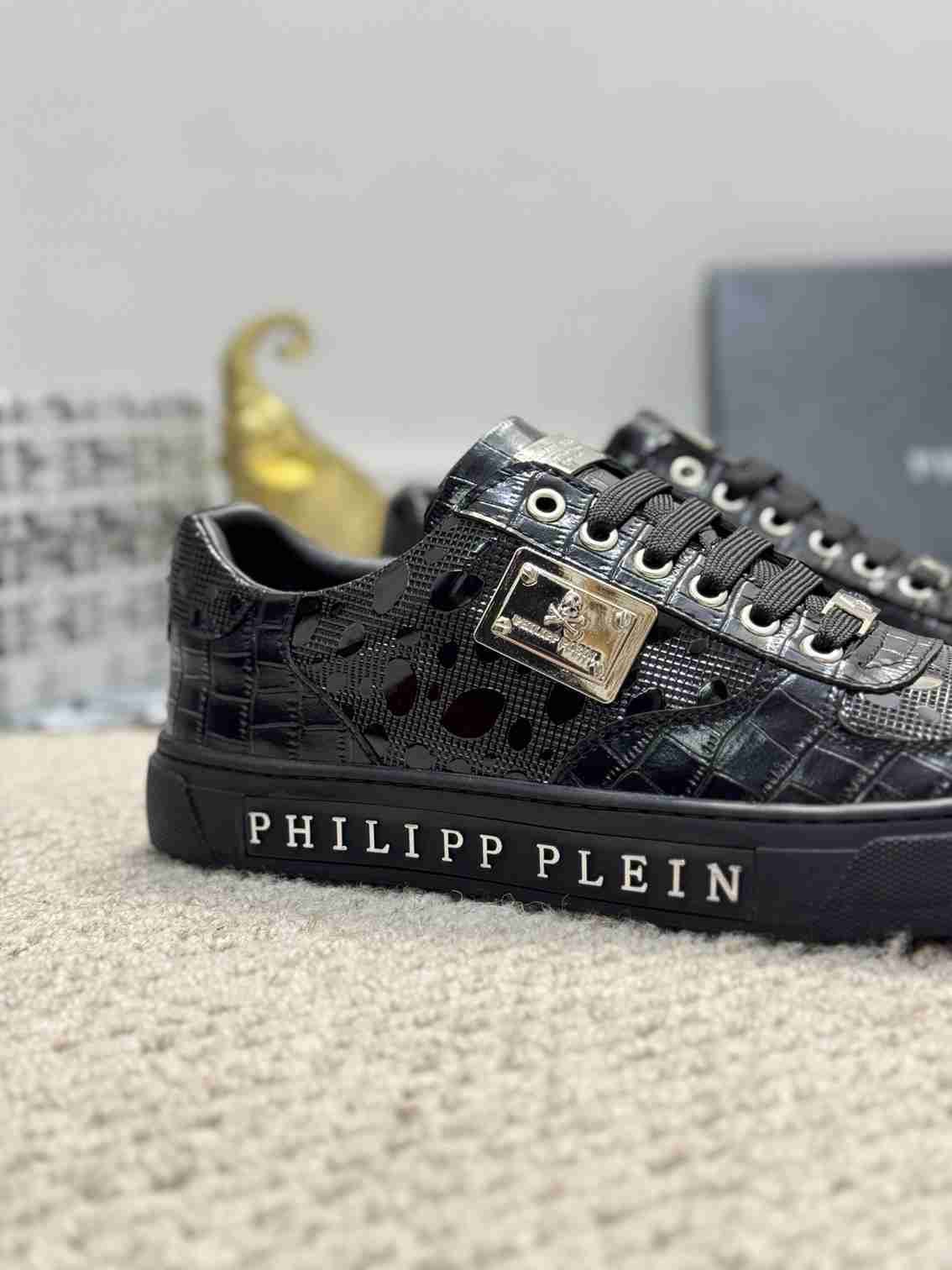 Philipp Plein Men’s Soft lambskin Sneakers Colorway 3 1159220