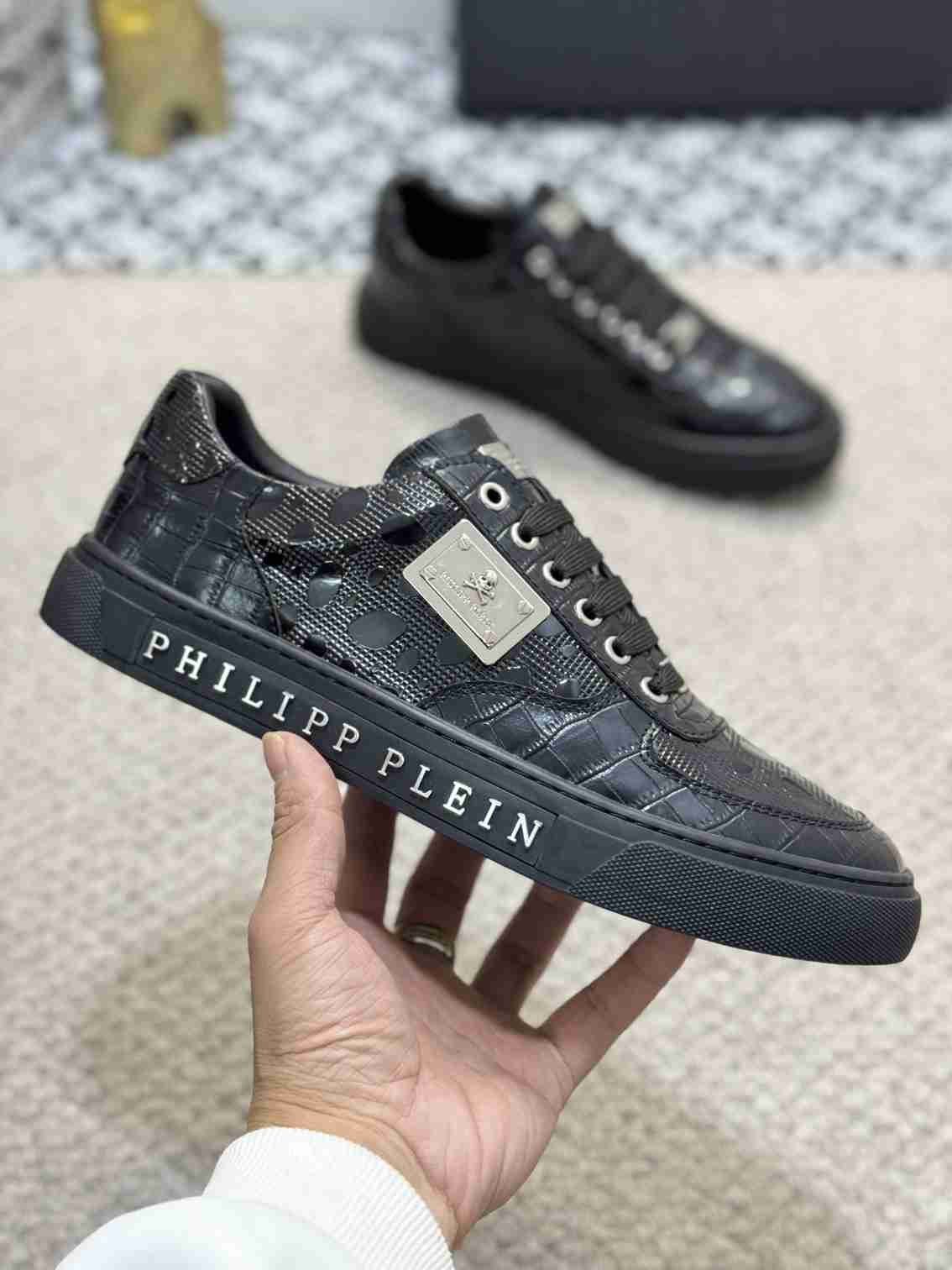 Philipp Plein Men’s Soft lambskin Sneakers Colorway 3 1159220