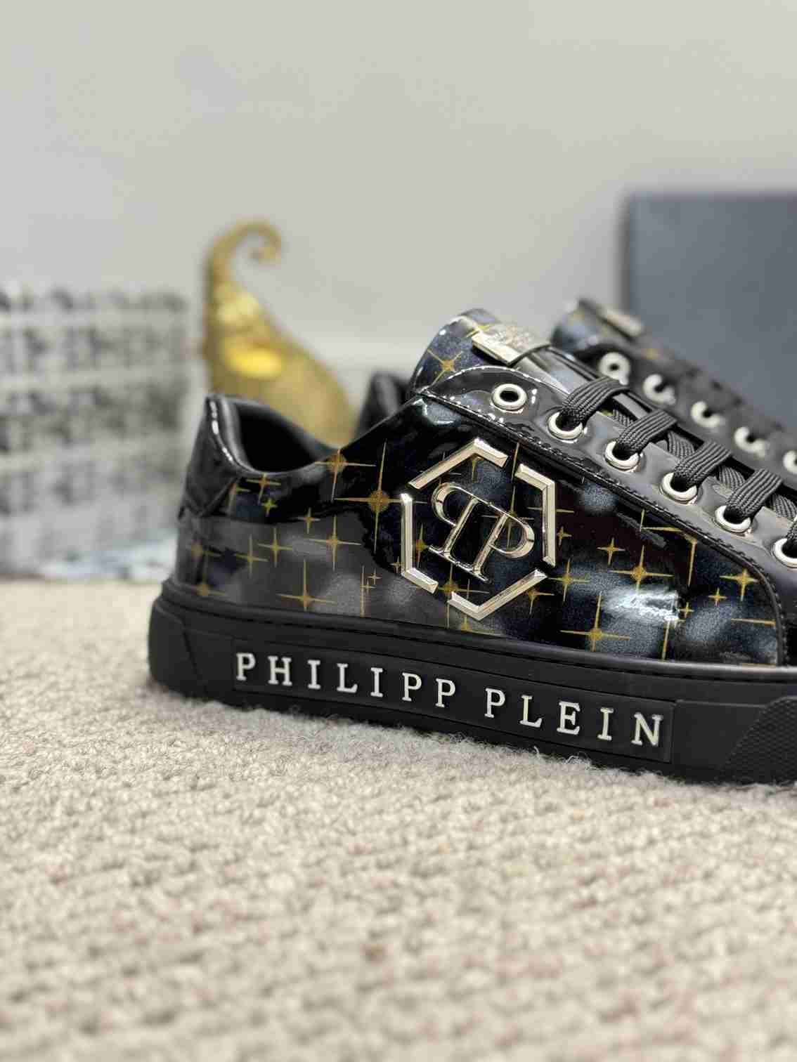 Philipp Plein Men’s Soft lambskin Sneakers Colorway 2 1159220