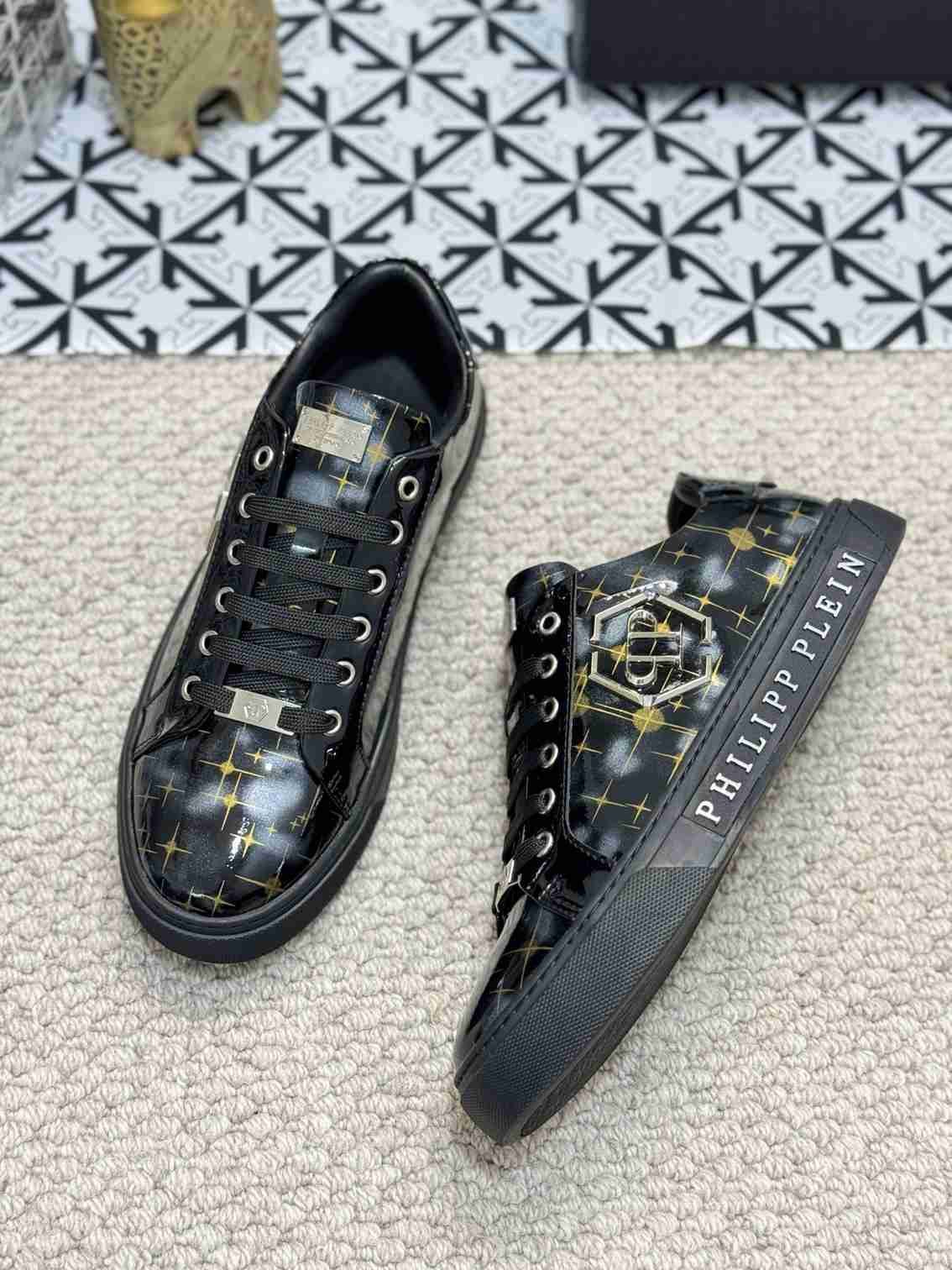 Philipp Plein Men’s Soft lambskin Sneakers Colorway 2 1159220