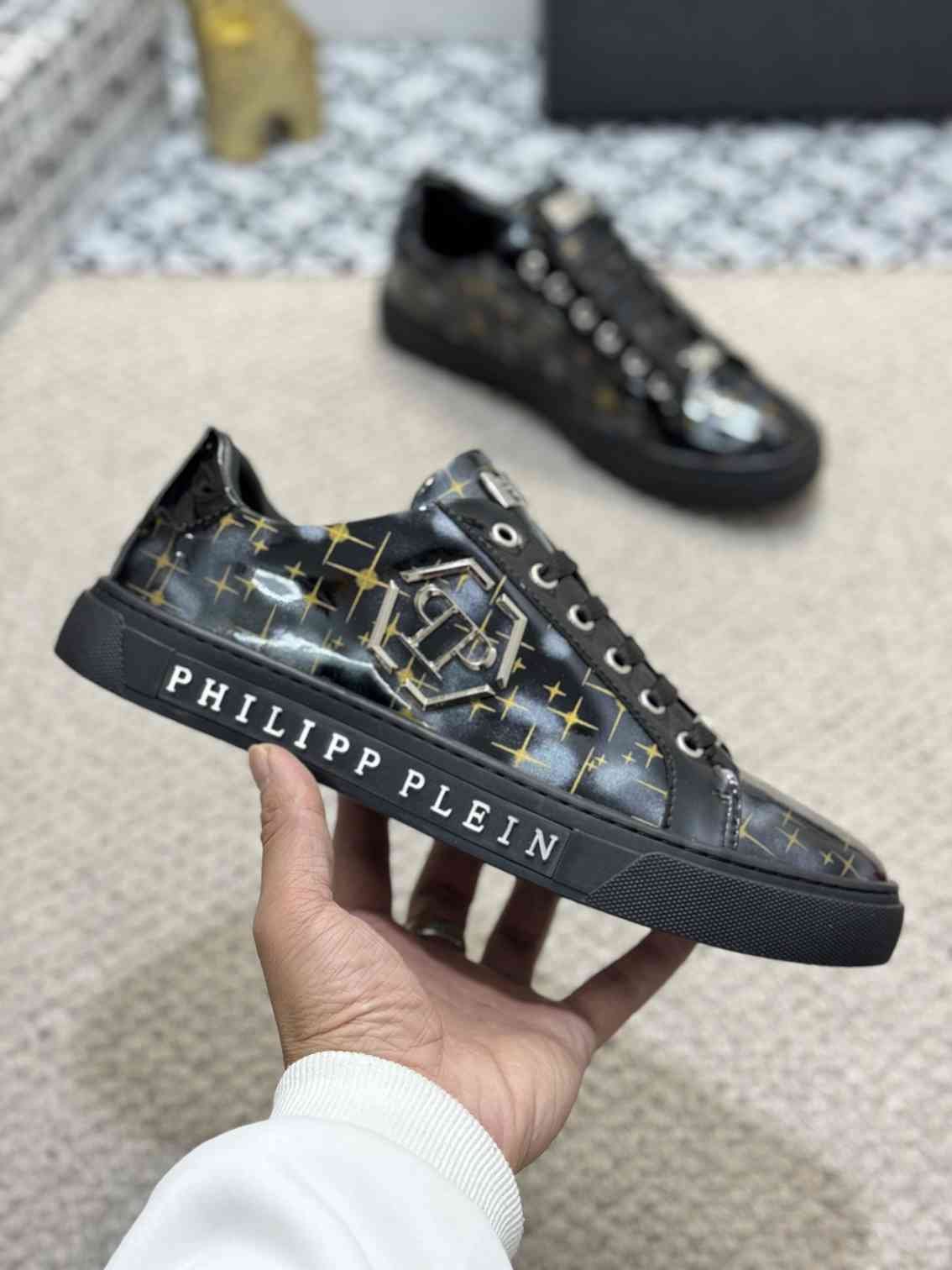 Philipp Plein Men’s Soft lambskin Sneakers Colorway 2 1159220