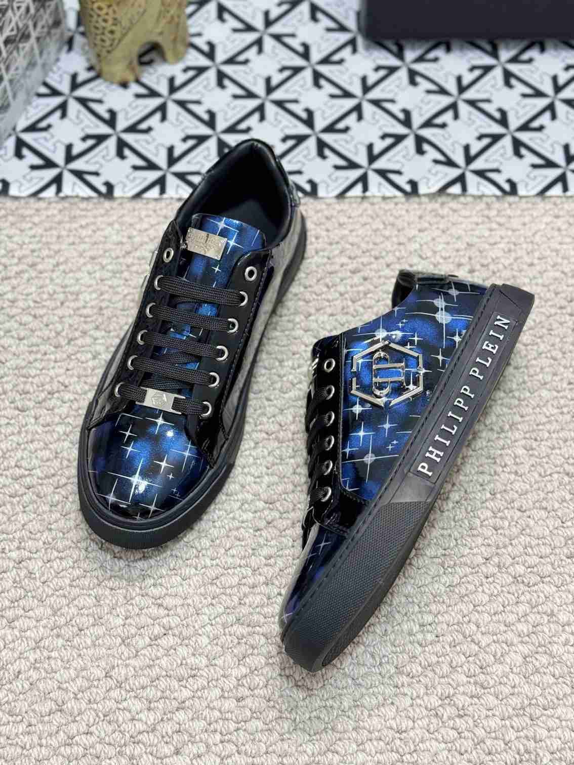 Philipp Plein Men’s Soft lambskin Sneakers Colorway 1 1159220