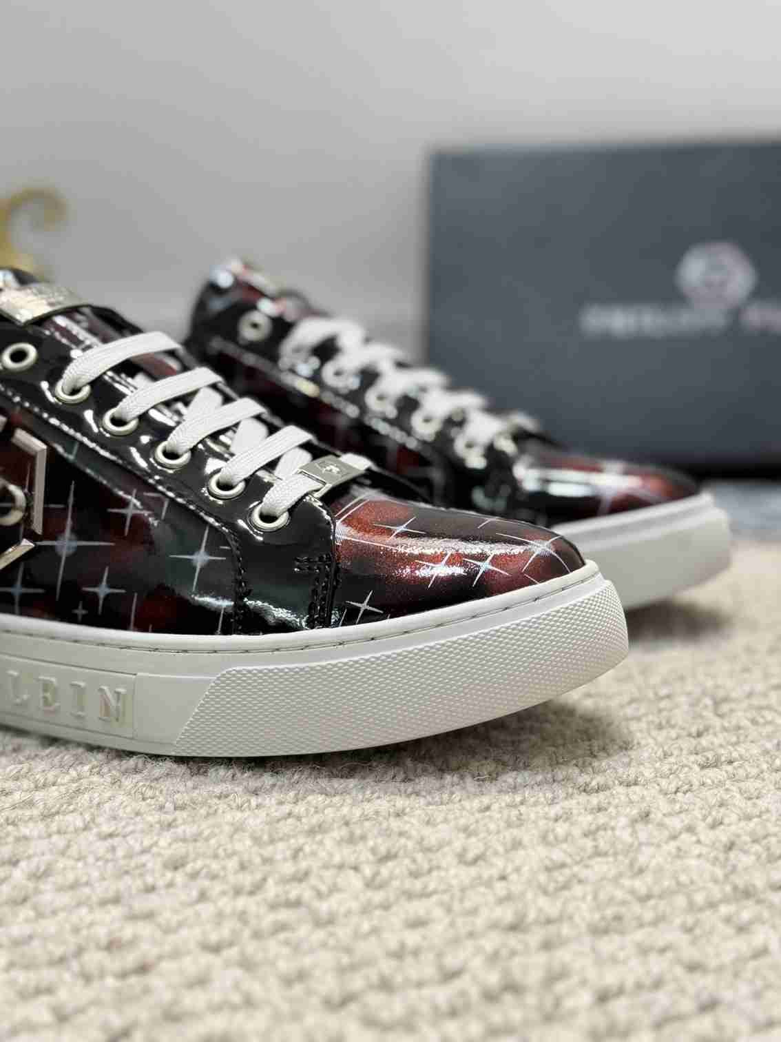 Philipp Plein Men’s Soft lambskin Sneakers 1159220