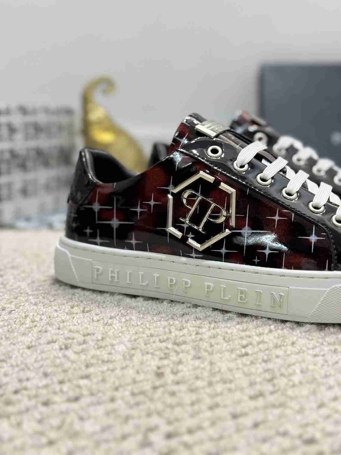 Philipp Plein Men’s Soft lambskin Sneakers 1159220