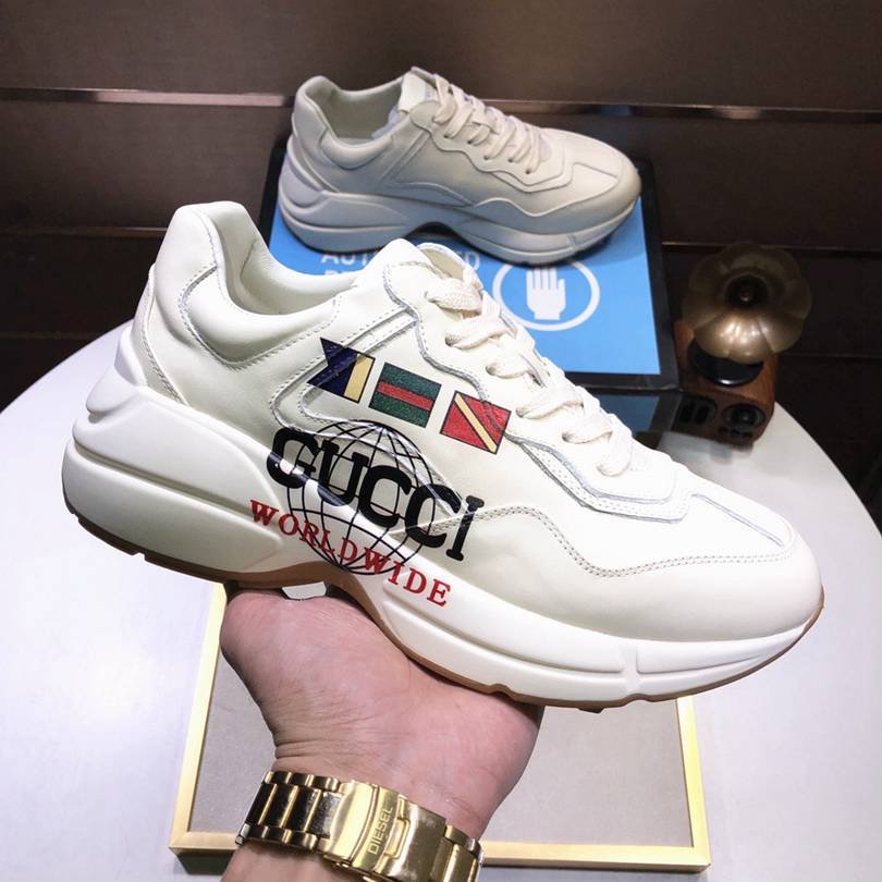 Gucci Leather Chunky Sneakers Colorway 42 1725300