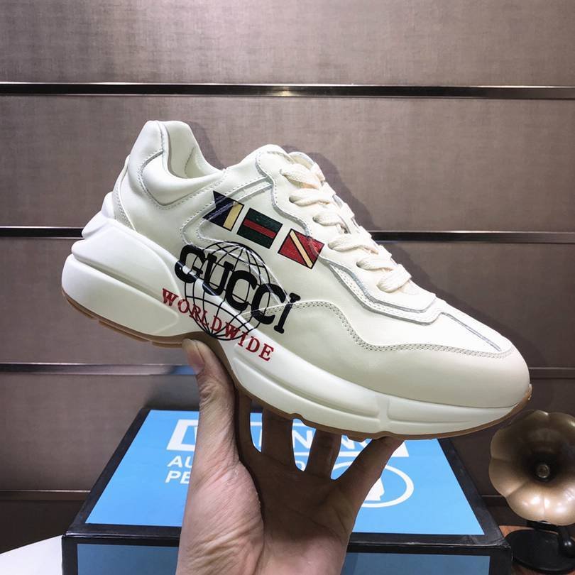 Gucci Leather Chunky Sneakers Colorway 42 1725300