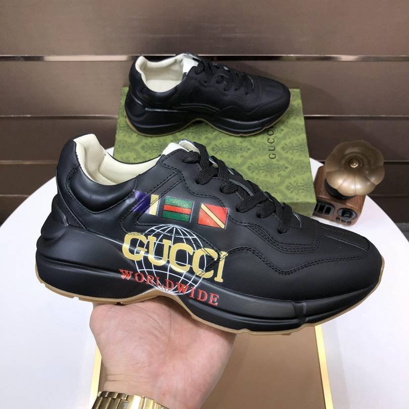 Gucci Leather Chunky Sneakers Colorway 40 1725300