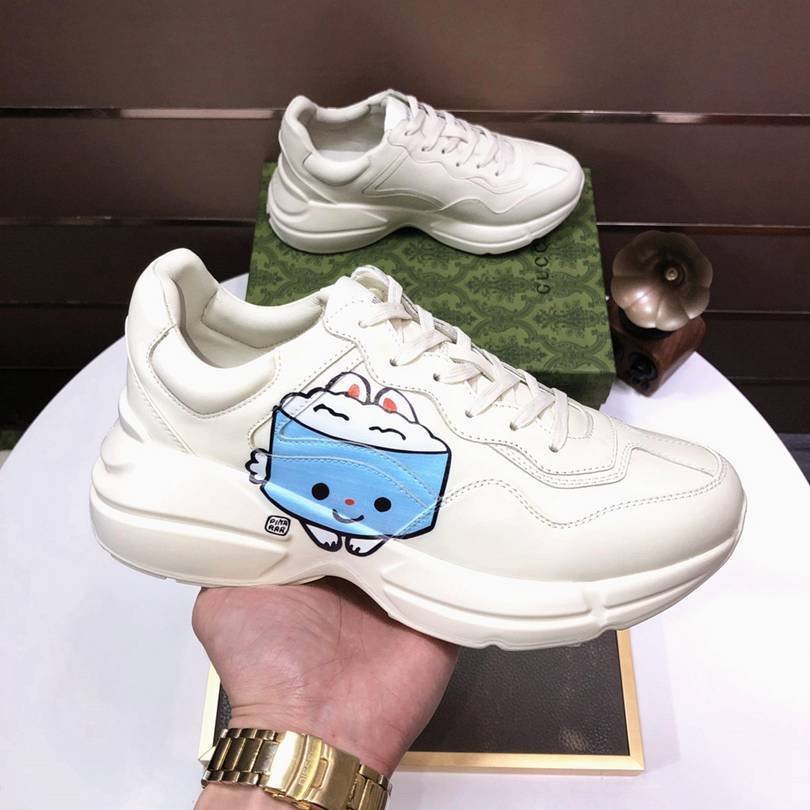 Gucci Leather Chunky Sneakers Colorway 37 1725300