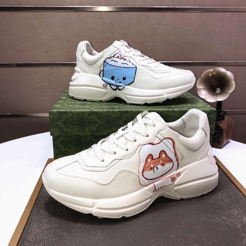 Gucci Leather Chunky Sneakers Colorway 37 1725300