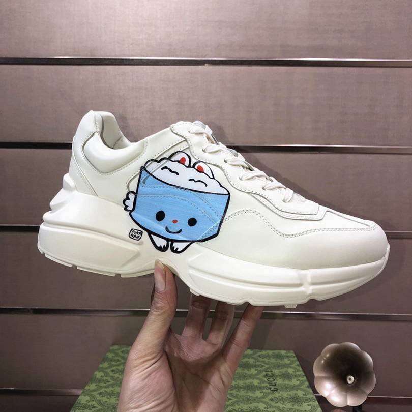 Gucci Leather Chunky Sneakers Colorway 37 1725300