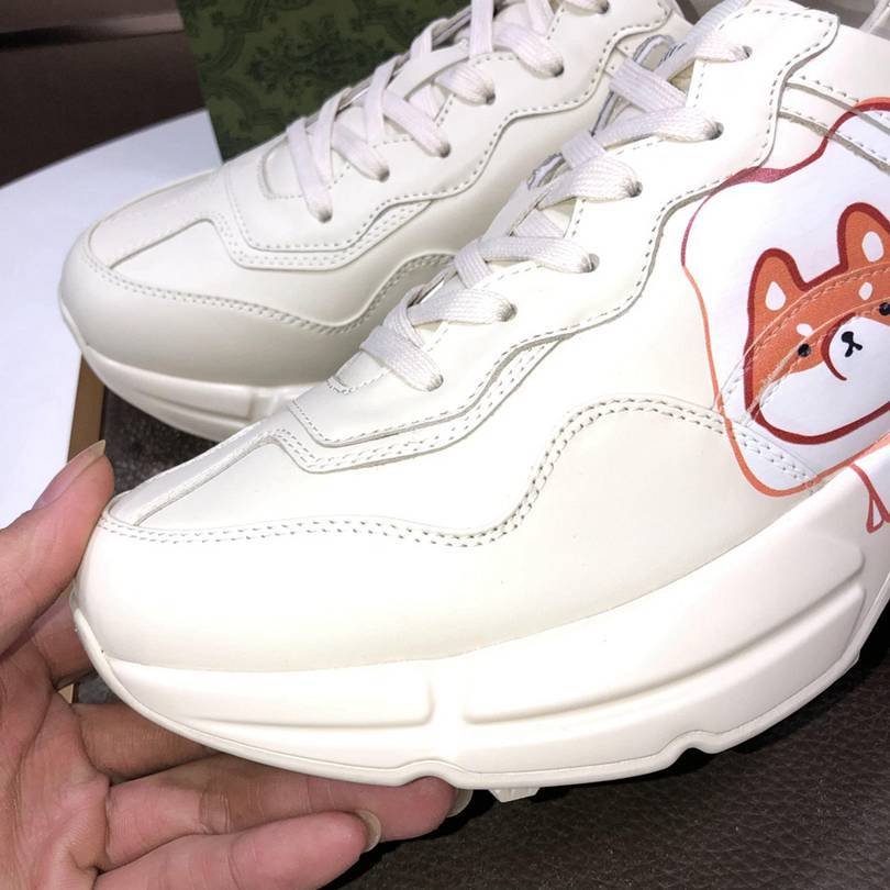 Gucci Leather Chunky Sneakers Colorway 37 1725300