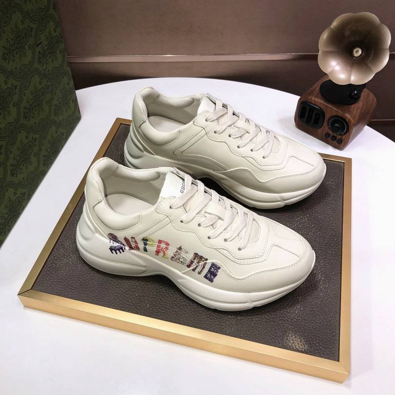 Gucci Leather Chunky Sneakers Colorway 35 1725300