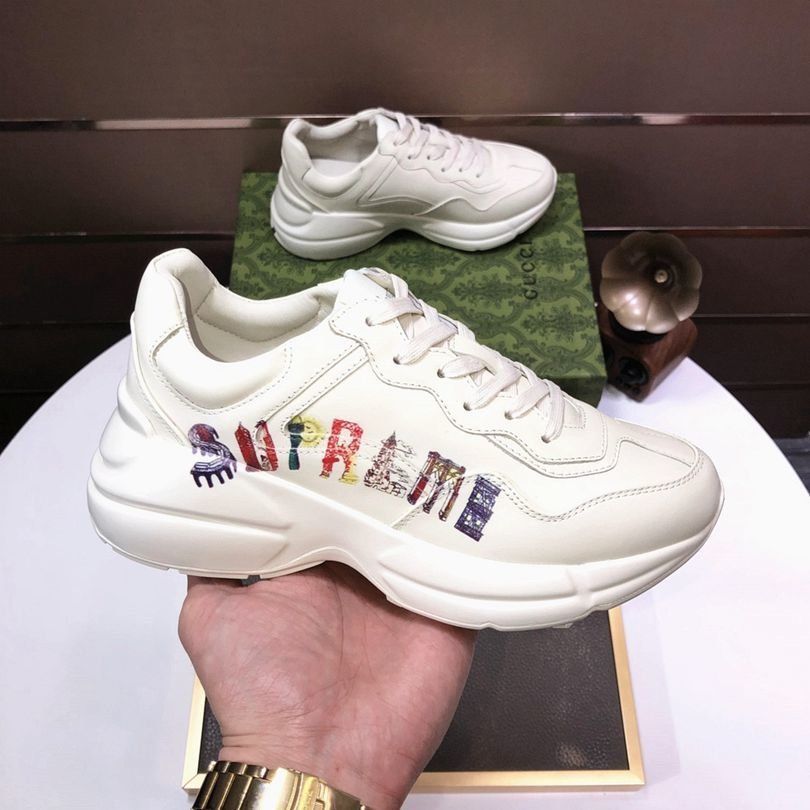 Gucci Leather Chunky Sneakers Colorway 35 1725300