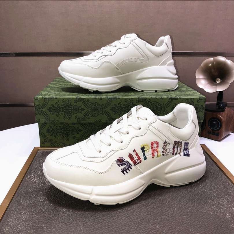 Gucci Leather Chunky Sneakers Colorway 35 1725300