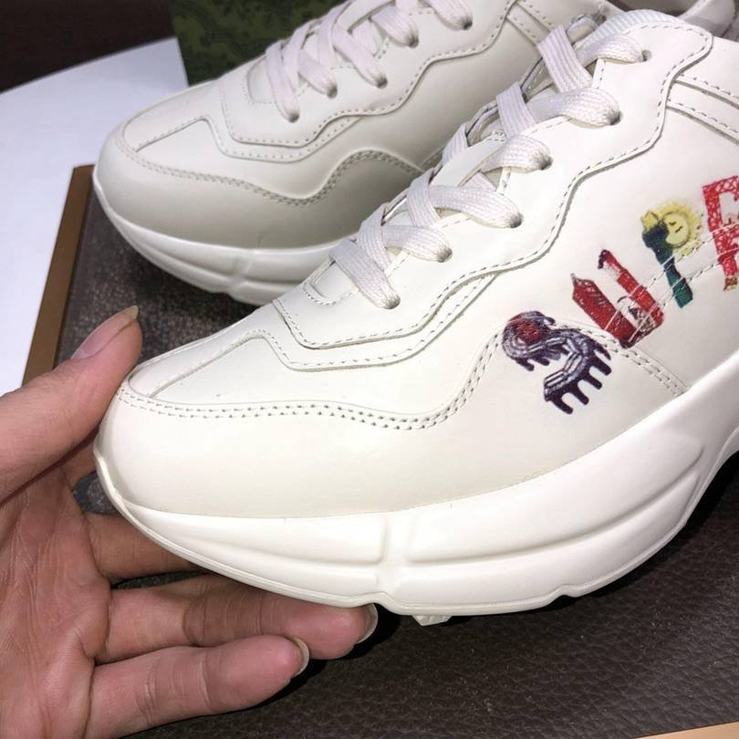 Gucci Leather Chunky Sneakers Colorway 35 1725300