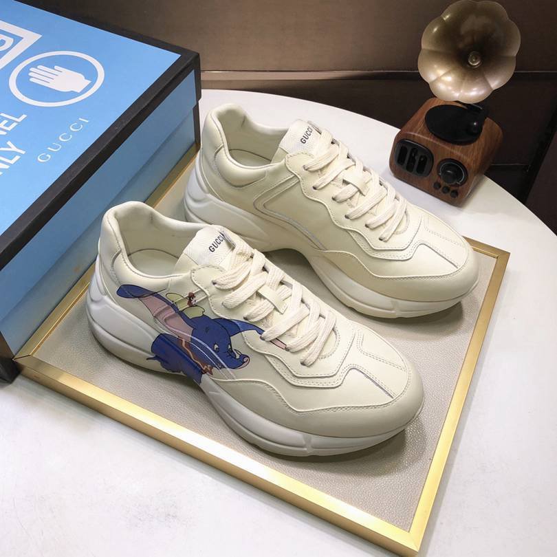 Gucci Leather Chunky Sneakers Colorway 4 1725300