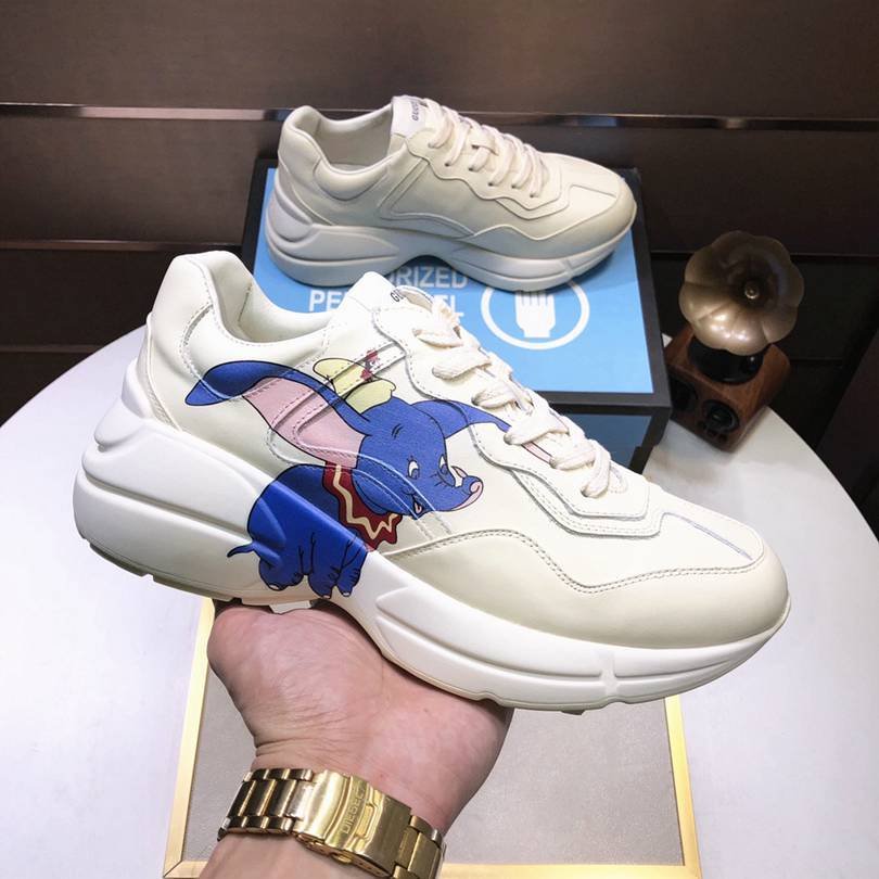 Gucci Leather Chunky Sneakers Colorway 4 1725300