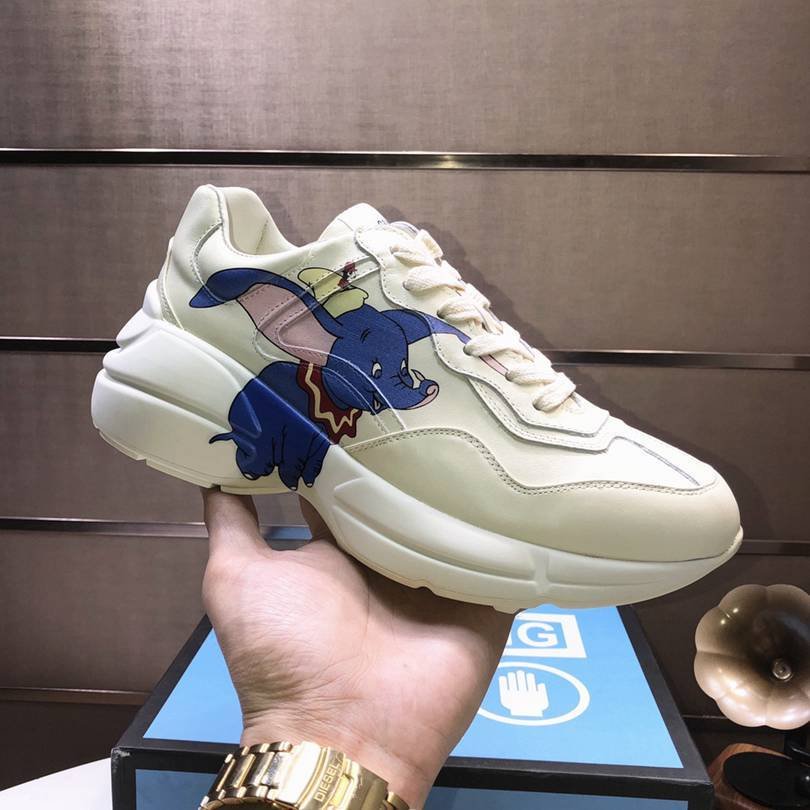 Gucci Leather Chunky Sneakers Colorway 4 1725300