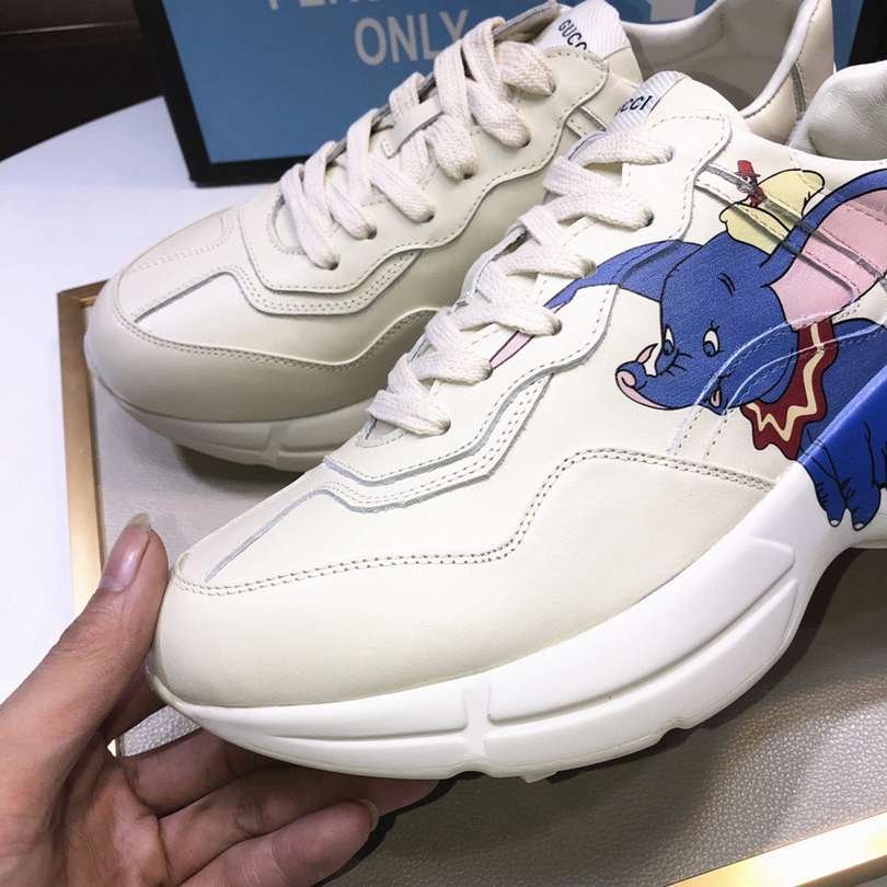 Gucci Leather Chunky Sneakers Colorway 4 1725300