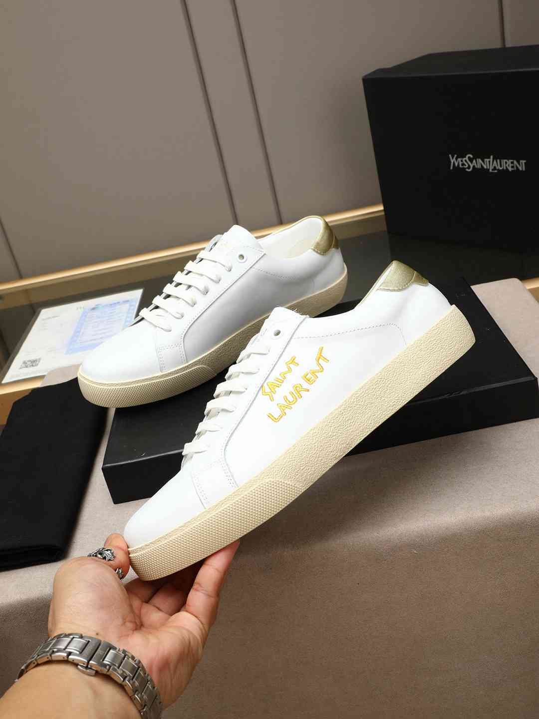 Saint Laurent Men’s YSI logo Sneakers Colorway 2 1308230-2