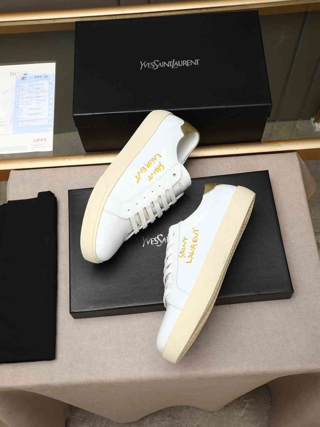 Saint Laurent Men’s YSI logo Sneakers Colorway 2 1308230-2