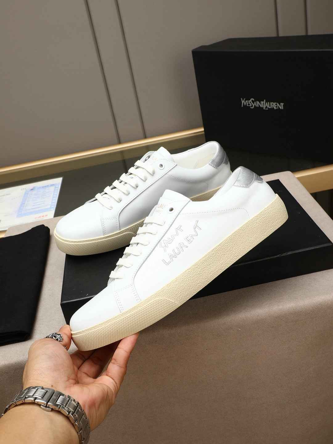 Saint Laurent Men’s YSI logo Sneakers Colorway 1 1308230-1